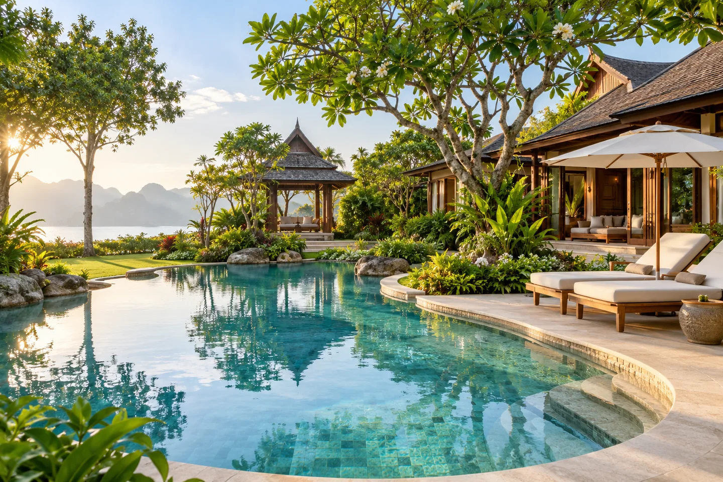 ที่พักเขาใหญ่สำหรับครอบครัว เลือกให้ทุกวัยพักสบาย — ภาพประกอบ AI ฉากจำลอง ไม่ใช่ภาพโรงแรมจริง